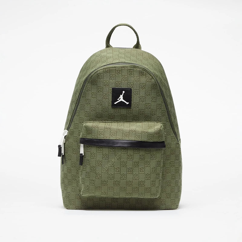 Jordan Denim Monogram Backpack - Dark Green